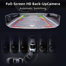 Gương chiếu hậu trong xe dạng kẹp 11 inch, gương chiếu hậu lồi góc rộng cho ô tô, SUV, xe tải, chống chói, gương phụ trợ mở rộng tầm nhìn - Gương chiếu hậu ô tô - Xem 8