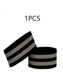 1 chiếc băng phản quang có độ hiển thị cao, dùng được cho cổ tay, cánh tay, mắt cá chân, chân, dây thun điều chỉnh được, thích hợp cho đi bộ đêm, đạp xe, chạy bộ, chạy chậm, phụ kiện chạy đêm phản quang, băng đeo cổ tay thể thao, đồ dùng cho tiệc tùng. - B - Xem 10