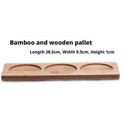 High Borosilicate Glass Seasoning Jar For Home Use, With Spoon And Base, Kitchen Seasoning Round Glass Storage Jar, Salt Jar