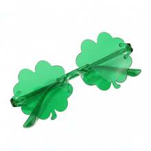 St. Patrick's Day Shamrock Glasses, Fun Green & Red Party Glasses Suitable For Women & Adults, Wholesale Irish Party Favors, Parade & Bar Decorations, Photo Booth Props - Multicolor - View 1