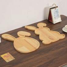 An Easter Bunny-Shaped Tray, A Baby's Complementary Food Breakfast Tray, And A Afternoon Tea Snack And Fruit Tray - Multicolor - View 1