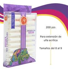 False Nail Tips - Blanco - View 4