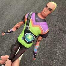 30cm Abstract Valorant Abstract Figurine Hand And Foot Wire Skeleton Movable Doll - Multicolor - View 4