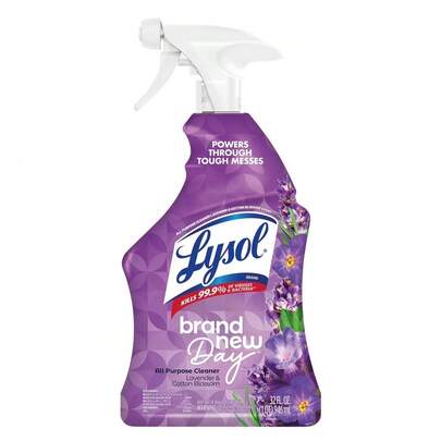 All Purpose Cleaner Spray Sanitizing  Lavender Cotton Blossom Scent 32 Fl Oz