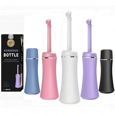 400ml Leakproof Postpartum Perineal Care Portable Handheld Travel Spray Bottle - Suitable For Women Or Men Personal Hygiene Cleaning And Travel, 1 Piece, Colors: Pink, Blue, White, Purple