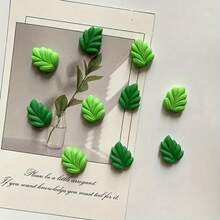 5/10pcs Set, St. Patrick's Day Four-Leaf Clover Fridge Magnets, Cartoon Leaf Refrigerator Stickers, Cute Decorative Magnets, Personalized Fridge Magnets, Suitable For Kitchen Or Office, St. Patrick's Day Gift - Multicolor - View 7