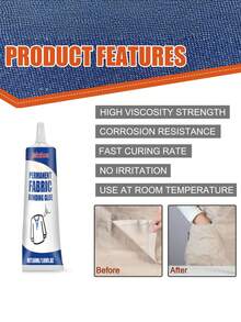 透明防水服装胶水，耐热防水牛仔布粘合胶 - A - 查看 5