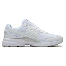 Puma Future Runner 低帮休闲运动鞋，白色和灰色 - 淺藍色 - 查看 3