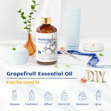 HIQILI Grapefruit Essential Oil, 100mL/30mL/10mL Pure Natural Plant Oil For Hair Care, Moisturizing & Nourishing Skin, Diffuser, Humidifier, Massage, Relaxation, Relieve Fatigue - Grapefruit - View 7