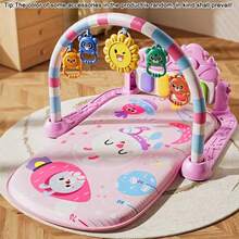 Baby Musical Foot Piano Toy 0-1 Year Old Infant Music Fitness Frame Foot Piano Crawling Play Mat (Accessory Color Random) - Multicolor - View 2