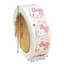 SANRIO 1 Roll Sticker Set - Colorful Stamps For Scrapbooking, Gift Wrapping, Party Favors And DIY Crafts - Matte Finish, Reusable Sticker Roll, Suitable For Home, Office And Commercial Use - Multicolor - View 8
