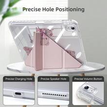 Ốp bảo vệ máy tính bảng họa tiết gấu dễ thương dành cho iPhone 11 inch A16 2025, 10.9 inch thế hệ thứ 10 Air 4/5, 11 inch Air M3 2025 thế hệ thứ 7/8/9 và máy tính bảng 10.2 inch, có khe cắm bút cảm ứng. - Gấu tráng miệng - Xem 5