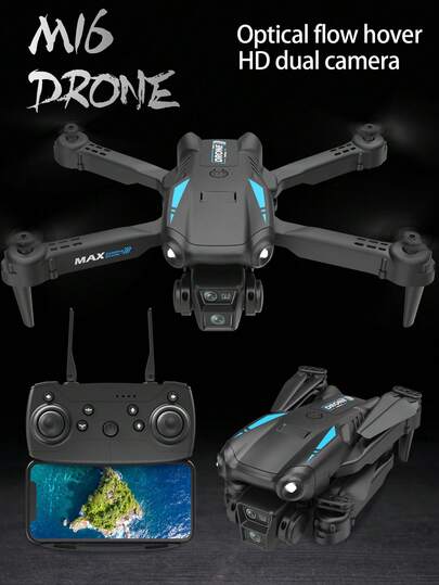 无人机，高清双摄像头，智能避障，光学悬停，遥控飞行器，生日礼物，配件颜色随机