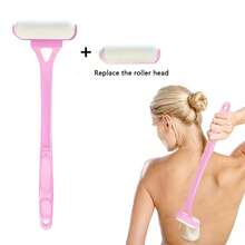 Backside Lotion Applicator - Sunscreen - Moisturizer - Long Handle Foldable Roller Applicator For Back - Curved Body Lotion Application Tool - A - View 13