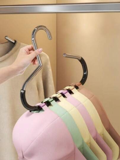 5pcs- Hat Storage Rack, Belt Rack, Hanging Wardrobe Accessories Storage Rack, Dormitory Wardrobe Hanging Duck Tongue Baseball Cap Hanger Household Multi-Functional Hat Ring Hanger Bedroom, Organizer
