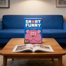 Hilarious Snort Party Game – Family-Friendly Puzzle Game Featuring 150 Engaging Game Pieces - Pink - View 2