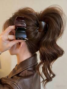 3pcs Elegant High Ponytail Hair Clips, Women's Premium 2026 New Style Occipital Hair Accessories - Multicolor - View 2