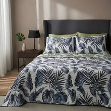 Double-Sided Ultrasonic Boutis Quilt Set (3 Pieces) With Pillowcase - California - View 1