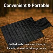 4-Season Durable Anti-Slip Pet Pad, Foldable Dog Bed, Versatile Cat Sleeping Mat For Travel, Backseat & Trunk Use - Multicolor - View 2