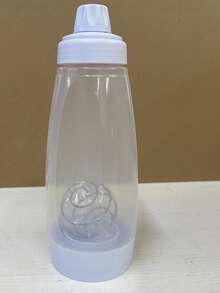 1pc 1000ml/33.8oz Pancake Batter Dispenser And Mixer, Manual Shake Mixing Bottle - Perfect For Cupcakes, Waffles, Cakes And Baked Goods - Easy Squeeze Design, Precise Measuring And Smooth Blending. - Multicolor - View 6