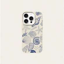 1pc TPU Material Vintage Jellyfish & Sea Turtle Wave Pattern Phone Case Compatible With Applnmi Phones - Kiểu 6 (1 chiếc) - Xem 5