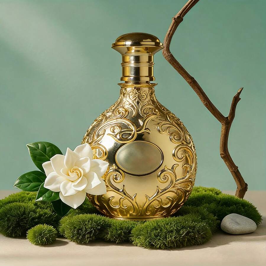Women'S Fruity Floral Perfume Set With Elegant Golden-Accented Bottles - Long-Lasting Citrus, Bergamot, Jasmine Scent, Luxury Gift For Christmas, Halloween, Valentine's Day Gift New Year, Daily Wear & Special Occasions - 茉莉花 - 查看 1