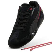 Puma 女士法拉利休闲运动鞋，款式编号：30912601 - 黑色 - 查看 6