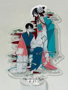 动漫《XXXHOLiC》新款亚克力立牌,15厘米 君寻/侑子,高清晰度可爱挂件,情人节动漫迷礼物 - 彩色 - 查看 18