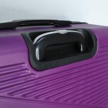 43L 56.5x38x22cm Cabin Suitcase Hard Shell Expandable 360° Spinner Wheels TSA Lock - TEAL - View 6