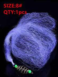 1 cái lưỡi câu Tyrant, lưỡi câu nổ, lưới câu cá, lưới bắt cá chép, lưới bắt cá diếc, lưới bắt cá chép cỏ, lưới quăng, lưới bắt mồi trắng - Màu xanh nhạt - Xem 14