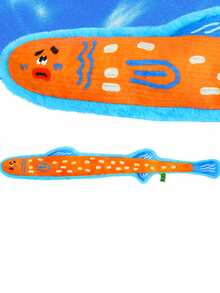 1个新款创意可爱柔软毛绒猫薄荷挤压发声热带鱼玩偶，适合小型/中型/大型猫咪和小型/中型犬，可用于自娱自乐，耐啃咬，缓解焦虑。 - 彩色 - 查看 10