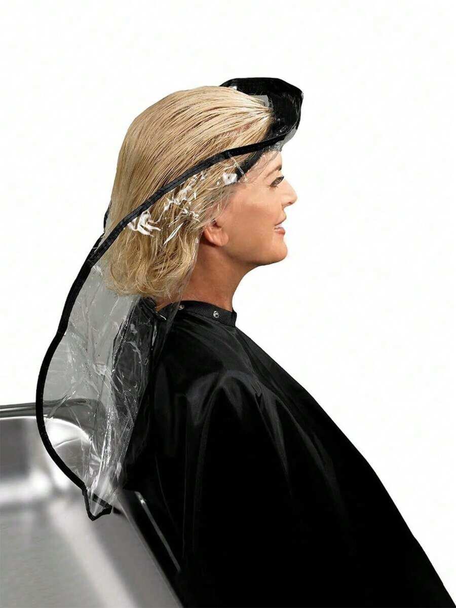 Shampoo Funnel, Dedicated Shampoo Funnel, Upright Shampoo Funnel, Suitable For Professional Salon Or Home Use. Upright Shampoo Funnel, Flexible Cap-Style Shampoo Funnel, Anti-Drip Hair Care Shampoo Funnel, Waterproof Home Shampoo Tool - Multicolor - View 1