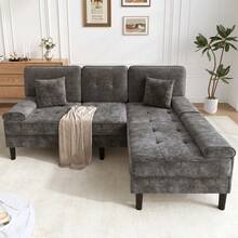 Sofas & Couches - 復古灰 + 泡沫 + 泡沫 + 三座 - 查看 9