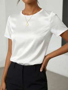 ACME MADE IN CHINA Basic Satin T-Shirt - Imported -  - New Arrival - 離開 - 查看 3