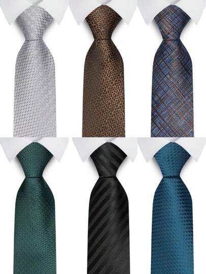 男士条纹领带一条，商务、婚礼和正式场合必备西装配饰