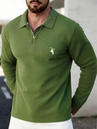 Men's Breathable And Comfortable Polo Shirt, Suitable For Business, Sports, Gatherings, And As A Gift