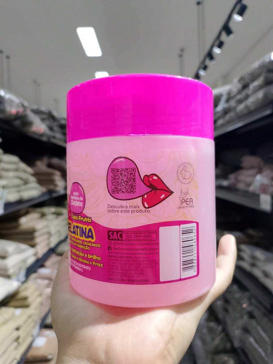 Gelatina Capilar Bababell Bell Corpus – 500 g - GEL - Visão 1