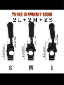 3pcs ProZip Universal Zipper Repair Kit - Easy To Install, No Sewing Required, Quick Zipper Head Replacement, Suitable For Jackets, Luggage, Backpacks, Boots - High-Quality Black Zipper Repair, Durable - Black - View 16