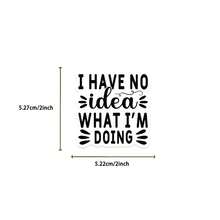 50 piezas de pegatinas de vinilo con memes sarcásticos - perfectas para portátiles, botellas de agua, cascos, patinetas. Calcomanías para decoración DIY, regalos ideales y recuerdos de fiesta - Multicolor - Ver 3