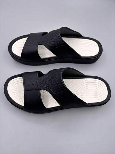 2026 Summer New Cross-Border Slippers High-End Casual Slippers Indoor European And American Style Men Slippers, Arabic Sandals