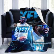Jey Wresting USO Flannel Novelty Blanket,Soft Luxury Fleece Throw Blanket Couch Bed Sofa Sleeping,Men Lightweight Warm Plush Condition Blankets - Multicolor - View 4