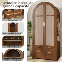 Bedroom Armoires - Walnut - View 7