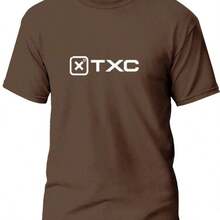 Men's Cotton T-Shirt TXC Authentic Country Blouse Immediate Shipping Printed Promotion Rodeo Party Shirt - Rust Brown - View 2