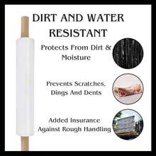 TPZ | Multi Use Strong Pallet Wrap Cling Film | Tear Resistant | Water & 6 PACK - B - View 2