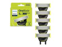 Philips Norelco OneBlade 360 Blade Replacement Blade 5 Pack QP450/80 - Đen và trắng - Xem 1