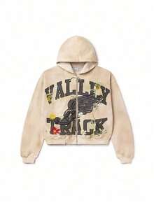 Unisex Hoodies 2026 New Arrival Autumn & Spring European American Style 3D Print Cute Oversized Casual Zipper Teen Sports Sweatshirts XS-4XL - KTT002 - 查看 2