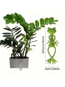 这款五件套青蛙造型植物架套装，树枝可活动，非常适合展示盆栽植物、多肉植物和小绿植。它也是园艺用品、装饰品、花园摆件、花盆、户外花园装饰品和花园配件的理想之选。适用于客厅、阳台、书房和办公室。采用可爱而坚固的PP材质制成，是小型盆栽植物和多肉植物的完美伴侣，也是室内花园的绝佳点缀。 - A - 查看 7