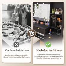 Devoko Vanities & Vanity Benches - Black - View 9