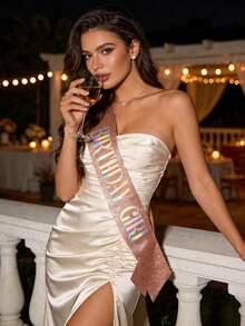 Birthday Sash, Women's Birthday Sash, Suitable For Birthday Parties, Birthday Sash Small Gift, Perfect Choice For Birthday Celebration Events, Birthday Party - Multicolor - View 10