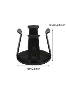 Multifunction Car Beverage Cup Holder And Bottle Storage Rack For Auto Interior – Adhesive Cup Organizer For Front Console, Door Panel, And Backseat Universal Drink Rack, Anti-Slip Holder, Sturdy Construction, Easy Installation Keeps Cups And Bottles Upright Space-Saving Car Accessory For Daily Commute Road Trip Comfort Elegant Black Finish And Organization - Multicolor - View 2